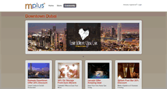 Desktop Screenshot of downtowndubai.mplus.ae