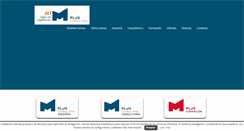 Desktop Screenshot of mplus.es