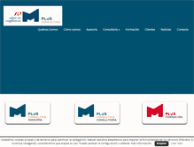 Tablet Screenshot of mplus.es